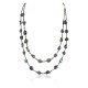 Certified Authentic 2 Strand Navajo .925 Sterling Silver Turquoise Native American Necklace 390754340347