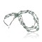 Certified Authentic 3 Strand Navajo .925 Sterling Silver and Turquoise Native American Necklace 370953594665