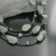 Certified Authentic 3 Strand Navajo .925 Sterling Silver and Turquoise Native American Necklace 370953594665