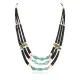 3 Strand Navajo .925 Sterling Silver Graduated Heishi, Spiny Oyster and TURQUOISE Neckalce Native American Necklace 391013591825 3 Strand Navajo .925 Sterling Silver Graduated Heishi, Spiny Oyster and TURQUOISE Neckalce Native American Necklace 391013591825