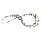 Certified Authentic 3 Strand Navajo .925 Sterling Silver Turquoise Amethyst 41 Native American Necklace 15774-1