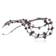 3 Strand Navajo .925 Sterling Silver Turquoise Amethyst 63 Native American Necklace 15776-3 3 Strand Navajo .925 Sterling Silver Turquoise Amethyst 63 Native American Necklace 15776-3