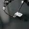 3 Strand Navajo .925 Sterling Silver Turquoise and Avaloni Necklace 24170-14