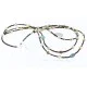 3 Strand Navajo .925 Sterling Silver Turquoise and Agate Native American Necklace 18108-3 3 Strand Navajo .925 Sterling Silver Turquoise and Agate Native American Necklace 18108-3
