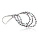 Certified Authentic 3 Strand Navajo .925 Sterling Silver Turquoise and Amethyst Native American Necklace 1530-34 Certified Authentic 3 Strand Navajo .925 Sterling Silver Turquoise and Amethyst Native American Necklace 1530-34