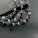 Certified Authentic 3 Strand Navajo .925 Sterling Silver Turquoise and Amethyst Native American Necklace 1530-34 Certified Authentic 3 Strand Navajo .925 Sterling Silver Turquoise and Amethyst Native American Necklace 1530-34