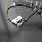 3 Strand Navajo .925 Sterling Silver Turquoise and Amethyst Necklace 15585-7