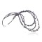Certified Authentic 3 Strand Navajo .925 Sterling Silver Turquoise and Amethyst Native American Necklace 390686919542 Certified Authentic 3 Strand Navajo .925 Sterling Silver Turquoise and Amethyst Native American Necklace 390686919542