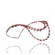 Certified Authentic 3 Strand Navajo .925 Sterling Silver Turquoise and Coral Native American Necklace 15401-7 Certified Authentic 3 Strand Navajo .925 Sterling Silver Turquoise and Coral Native American Necklace 15401-7