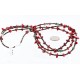 Certified Authentic 3 Strand Navajo .925 Sterling Silver Turquoise and Coral Native American Necklace 15501-1 Certified Authentic 3 Strand Navajo .925 Sterling Silver Turquoise and Coral Native American Necklace 15501-1