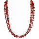3 Strand Navajo .925 Sterling Silver Turquoise and Coral Neckalce Native American Necklace 371337540213 3 Strand Navajo .925 Sterling Silver Turquoise and Coral Neckalce Native American Necklace 371337540213
