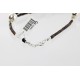 Certified Authentic 3 Strand Navajo .925 Sterling Silver Turquoise and Gaspeite Native American Necklace 15835-15