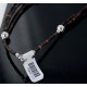 Certified Authentic 3 Strand Navajo .925 Sterling Silver Turquoise and Gaspeite Native American Necklace 390651843663