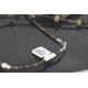 Certified Authentic 3 Strand Navajo .925 Sterling Silver Turquoise and Jasper Native American Necklace 15401-12
