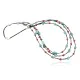 3 Strand Navajo .925 Sterling Silver Turquoise and Jasper Native American Necklace 15585-4 3 Strand Navajo .925 Sterling Silver Turquoise and Jasper Native American Necklace 15585-4