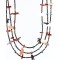 Certified Authentic 3 Strand Navajo .925 Sterling Silver Turquoise and JASPER Native American Necklace 371006149765 Certified Authentic 3 Strand Navajo .925 Sterling Silver Turquoise and JASPER Native American Necklace 371006149765
