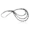 3 Strand Navajo .925 Sterling Silver Turquoise and Lapis Native American Necklace 1530-35 3 Strand Navajo .925 Sterling Silver Turquoise and Lapis Native American Necklace 1530-35