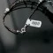 3 Strand Navajo .925 Sterling Silver Turquoise and Lapis Native American Necklace 1530-35 3 Strand Navajo .925 Sterling Silver Turquoise and Lapis Native American Necklace 1530-35