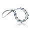 Certified Authentic 2 Strand Navajo .925 Sterling Silver Turquoise and Lapis Native American Necklace 390714194377