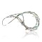 Certified Authentic 3 Strand Navajo .925 Sterling Silver Turquoise Native American Necklace 370959917872