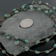 Certified Authentic 3 Strand Navajo .925 Sterling Silver Turquoise Native American Necklace 390713847317