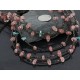 Certified Authentic 5 Strand Navajo .925 Sterling Silver Turquoise and Quartz Native American Necklace 1530-49