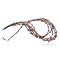 Certified Authentic 5 Strand Navajo .925 Sterling Silver Turquoise Quartz 25 Native American Necklace 15621-25