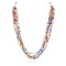 Certified Authentic 8 Strand Navajo .925 Sterling Silver Beaded Native American Necklace 15990