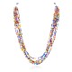 Certified Authentic 8 Strand Navajo .925 Sterling Silver Beaded Native American Necklace 15990