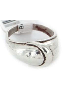 Certified Authentic 925 Sterling Silver Handmade Navajo Native American Ring  24433-2