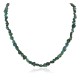Certified Authentic .925 Sterling Silver Handmade Navajo Natural Turquoise Native American Necklace 10054-2
