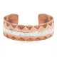 Certified Authentic .925 Sterling Silver Mountain Navajo Handmade Native American Pure Copper Bracelet 24497-7 Certified Authentic .925 Sterling Silver Mountain Navajo Handmade Native American Pure Copper Bracelet 24497-7