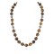 Certified Authentic .925 Sterling Silver Natural Tigers Eye Native American Necklace 790106-64