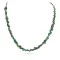 .925 Sterling Silver Navajo Handmade Natural Turquoise Native American Necklace 10054-5