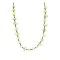 Certified Authentic .925 Sterling Silver Navajo Natural Gaspeite Native American Necklace 18265-3