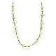 Certified Authentic .925 Sterling Silver Navajo Natural Gaspeite Native American Necklace 18265-3