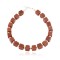 Certified Authentic .925 Sterling Silver Navajo Natural Goldstone Native American Bracelet 12907-4