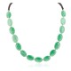 Certified Authentic .925 Sterling Silver Navajo Natural Jade Heishi Native American Necklace 25311-1