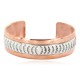 Certified Authentic Bear paw Navajo .925 Sterling Silver Handmade Native American Pure Copper Bracelet 13098-3 Certified Authentic Bear paw Navajo .925 Sterling Silver Handmade Native American Pure Copper Bracelet 13098-3