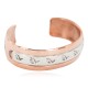 Certified Authentic Bear paw Navajo .925 Sterling Silver Handmade Native American Pure Copper Bracelet 13098-4 Certified Authentic Bear paw Navajo .925 Sterling Silver Handmade Native American Pure Copper Bracelet 13098-4