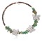 Certified Authentic Butterfly Navajo Natural Turquoise Heishi Adjustable Wrap Native American Bracelet 13049-13
