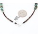 Certified Authentic C Litlte Navajo .925 Sterling Silver Natural Turquoise Native American Necklace 371051447164