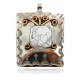 Certified Authentic Copper and Nickel Handmade Navajo White Howlite Native American Necklace 24483 Certified Authentic Copper and Nickel Handmade Navajo White Howlite Native American Necklace 24483