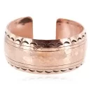 Hammered Handmade Navajo Pure Copper Native American Bracelet 12963-1
