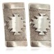 Certified Authentic Handmade .925 Sterling Silver Navajo Native American Earrings 18177 Certified Authentic Handmade .925 Sterling Silver Navajo Native American Earrings 18177