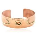 Handmade Navajo Copper and Brass Bracelet 13097-3