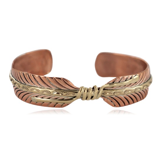 Certified Authentic Handmade Navajo Brass Native American Pure Copper Bracelet 92023-5 Certified Authentic Handmade Navajo Brass Native American Pure Copper Bracelet 92023-5