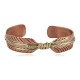Certified Authentic Handmade Navajo Brass Native American Pure Copper Bracelet 92023-5 Certified Authentic Handmade Navajo Brass Native American Pure Copper Bracelet 92023-5