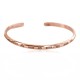 Certified Authentic Handmade Navajo Native American Pure Copper Bracelet 13152-3 Certified Authentic Handmade Navajo Native American Pure Copper Bracelet 13152-3