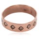 Certified Authentic Handmade Navajo Native American Pure Copper Ring 17091-5 Certified Authentic Handmade Navajo Native American Pure Copper Ring 17091-5